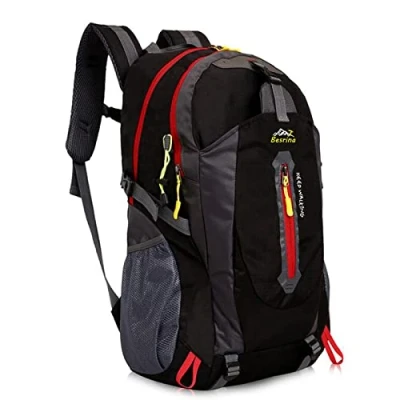 Abbildung von Besrina 40L Leichtes Wandern Rucksack, Multifunktions Wasser resistent Casual Camping Trekking Rucksack für Radfahren Reisen Klettern Outdoor Sport