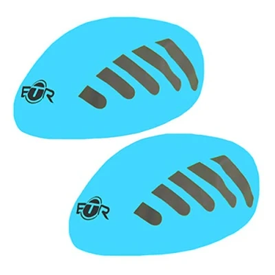 Abbildung von BTR fahrradhelm regenüberzug. Helm Cover x 2. Wasserdichter regenhaube fahrradhelm. Regenschutz für fahrradhelm, Blau