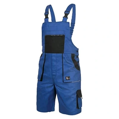 Abbildung von CXS Herren Shorts Arbeitshosen kurzen Latzhose 100% Baumwolle Arbeitsshorts Professionell Gartenshorts Bundhose Strapazierfähige maximale Sicherheit und Komfort Mehreren Werkzeugtaschen Gartenhose 52