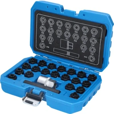 Abbildung von BRILLIANT TOOLS BT691390 Felgenschloss Sortiment für VAG22 tlg. [Powered by KS TOOLS]