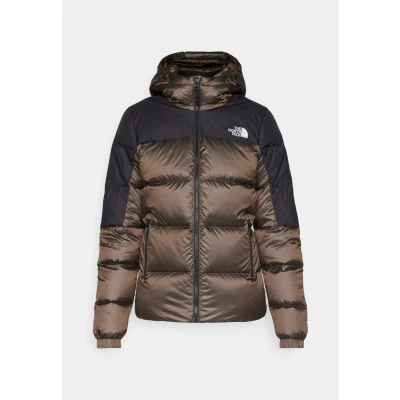 Abbildung von The North Face Diablo Daunenjacke, Damen, Größe: Small, Smokey brown/black heather/black