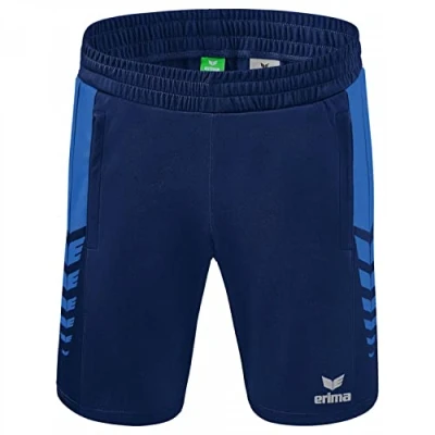 Abbildung von Erima Fussball Teamsport SIX Wings kurze Sporthose, Herren, Größe: Large, Blau