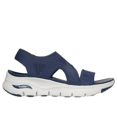 Abbildung von Skechers Damen Cali Fußgewölbe Passform für den hellsten Tag, Marineblauer Strick, 38 EU