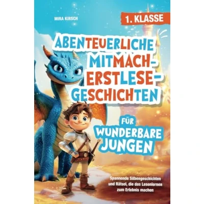 Abbildung von Abenteuerliche Mitmach Erstlesegeschichten für wunderbare Jungen: Spannende Silbengeschichten und Rätsel, die das Lesenlernen zum Erlebnis machen 1. Klasse