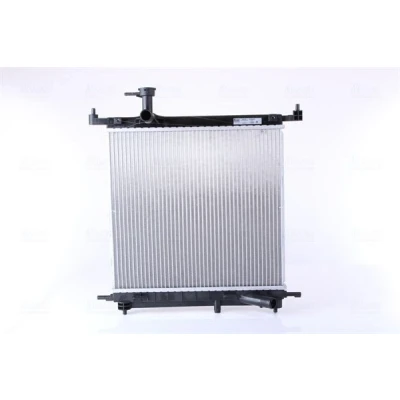 Abbildung von NISSENS 68770 Kühler, Motorkühlung Aluminium 400 428 16 Kühlrippen gelötet