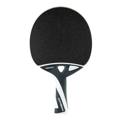 Abbildung von Cornilleau Unisex Erwachsene Nexeo 70 Outdoor Tischtennisschläger, schwarz/weiß