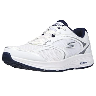 Abbildung von Skechers 220371 WNV, Herren Sneaker, Leder/Textil in Weiß und Marineblau, 43.5 EU