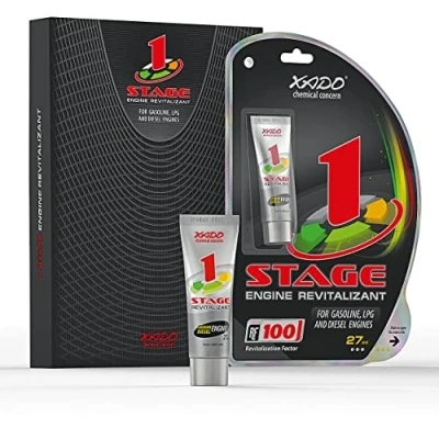 Abbildung von XADO Motor Öl Additiv 1 Stage mit Revitalizant® für Benzin und Dieselmotoren Motoröl Zusatz zur Wiederherstellungs Reparatur Verschleiß Schutz