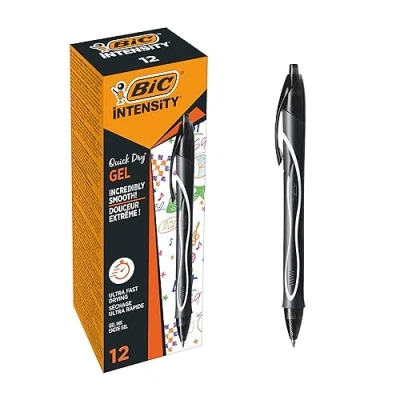 Abbildung von BIC Druck Gelroller BIC® Gel ocity® Quick Dry, 0,7 mm, schwarz
