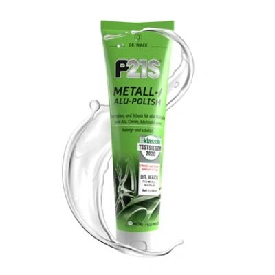 Abbildung von DR. WACK P21S Metall / Alu Polish 100 ml Polierpaste für Metallteile Effektive Autopolitur &amp; Korrosionsschutz Hochglanz Schutz alle Metalle Hochwertige Autopflege