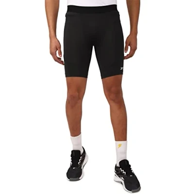 Abbildung von Reebok kurze Sporthose, Herren, Größe: Medium, Night black