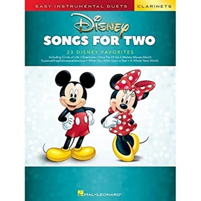 Abbildung von Disney Songs for Two Clarinets: Easy Instrumental Duets
