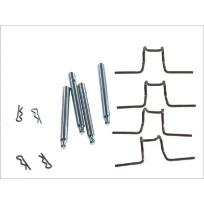 Abbildung von QUICK BRAKE 109 0978 Zubehörsatz, Scheibenbremsbelag MERCEDES BENZ: W123 Saloon, SL Convertible