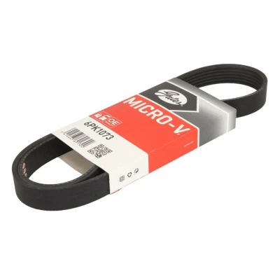 Abbildung von GATES 6PK1073 Keilrippenriemen 1073 6 Polyester, EPDM (Ethylen Propylen Dien Kautschuk) RoadMax Value Line MERCEDES BENZ: C Class Saloon