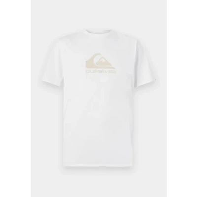 Abbildung von Quiksilver COMP LOGO Unisex Tshirt print, Größe: Small, White