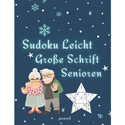 Abbildung von Sudoku Leicht Große Schrift Senioren: Rätselbuch Logical Für Senioren