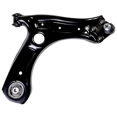 Abbildung von FEBI BILSTEIN 36926 Querlenker mit Sicherungsmutter Trag /Führungsgelenk, Lager Vorderachse rechts, unten Stahlblech SKODA: Fabia 2