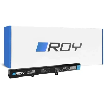 Abbildung von RDY Laptop Akku A41N1308 A31N1319 A31LJ91 CKSE14122 Notebook Batterie für Asus X551 X551C X551CA X551M X551MA X551MAV R512 R512C F551 F551C F551CA R509 F551M X451 (Kapazität: 2000 mAh 14.8V)