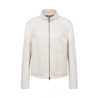 Abbildung von bugatti Elegant Übergangsjacke, Damen, Größe: 44, Ecru