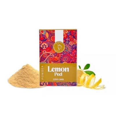 Abbildung von AATMANA Lemon Peel Powder Citrus Limonum Natural Soft &amp; Smooth Skincare Face Pack Used for Soap making Stimulate Hair Growth 100g