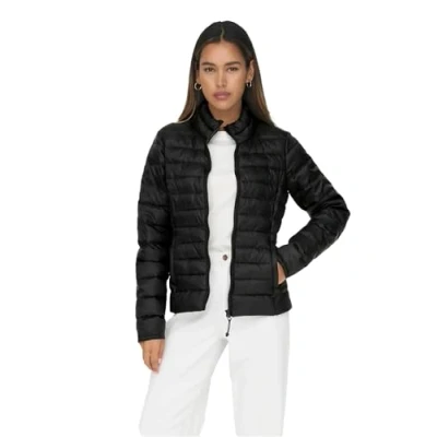 Abbildung von ONLY Newtahoe Quilted OTW Winterjacke, Damen, Größe: Small, Black
