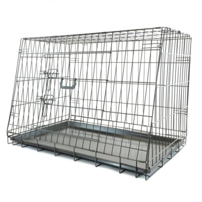 Abbildung von Streetwize Faltbare schräge Hundebox Medium 76x56x54cm