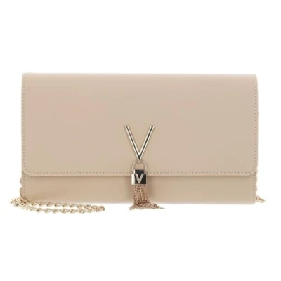 Abbildung von Valentino Bags Divina Clutch, Damen, Größe: One Size, Ecru