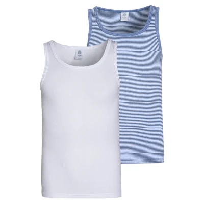 Abbildung von Sanetta 2 PACK Unterhemd/shirt für Kinder, Größe: 128, Riviera