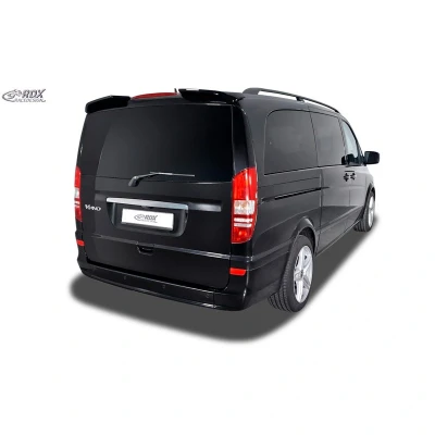 Abbildung von Dachspoiler kompatibel mit Mercedes Vito V639 &amp; Viano W639 2003 2014 (mit Heckklappe) (PUR IHS), Unlackiert