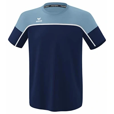 Abbildung von Erima Herren „CHANGE by erima&quot; funktionelles T Shirt, new navy/faded denim/weiß, M