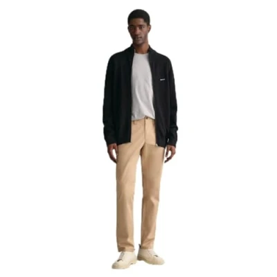 Abbildung von GANT Herren Slim Twill Chinos Klassische Hose, Dark Khaki, Standard