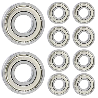 Abbildung von 10 Stück 6001 ZZ Kugellager 12 mm x 28 8 doppelt geschützte Rillenkugellager für DIY, Drehbänke, Motoren, 3D Drucker, Fräsmaschinen, verschiedene mechanische Geräte,etc.