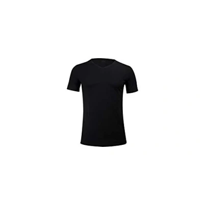 Abbildung von Fila Herren T Shirt Mit V Ausschnitt FU5001 Man Neck Undershirt 200 XXL, Black,