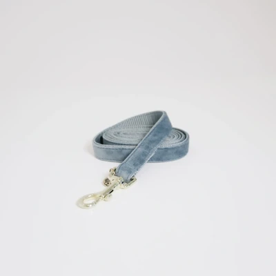 Abbildung von Kentucky Hundeleine Velvet Hellblau 1,2m S