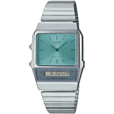 Abbildung von Casio Unisex Digitaluhr silvercoloured, Größe: One Size, Silver coloured