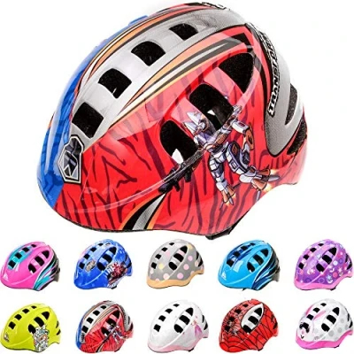 Abbildung von meteor Kinder Fahrradhelm, Skaterhelm, Sicherheitshelm MA 2 Bunny Size: M 52 bis 56 cm 235 g