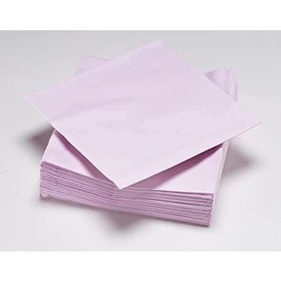 Abbildung von Le Nappage 50 Servietten, Wattefolie, 33 x cm, 2 lagig, altrosa FSC, Zellulose, cm