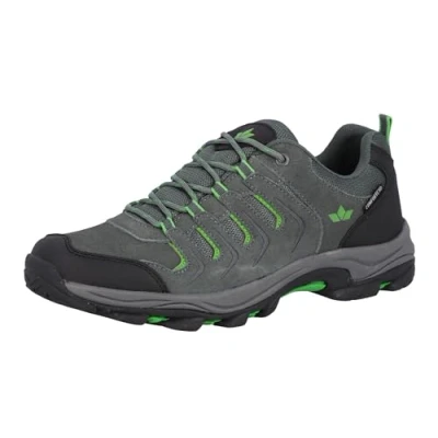 Abbildung von Lico Outdoor &amp; Trekkingschuh Herren Trekkingschuh, Anthrazit/ Schwarz/ Grün, 37 EU