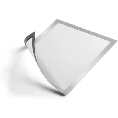 Abbildung von Durable Info Rahmen Duraframe Magnetic (A4, Magnetrahmen für metallische Oberflächen) 5 Stück, silber, 486923