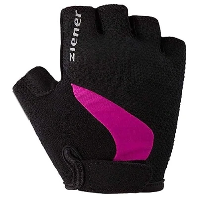 Abbildung von Ziener Kinder CRIDO Fahrrad , Mountainbike Radsport Handschuhe Kurzfinger atmungsaktiv/dämpfend, fuchsia, XL