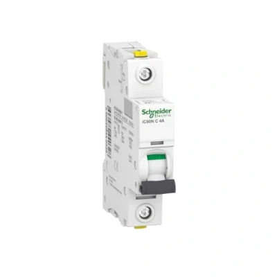 Abbildung von Schneider Electric A9F04104 Leitungsschutzschalter iC60N, 1P, 4A, C Charakteristik
