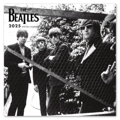 Abbildung von Kalender 2025 Wandkalender Grupo Erik The Beatles Familienplaner 30 x cm Jahreskalender 12 Monate