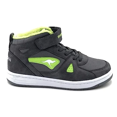 Abbildung von KangaROOS Unisex Kinder K cp Kalley Ii Ev Sneaker, Steel Grey Lime, 33 EU