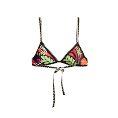 Abbildung von Desigual Bikinitop, Damen, Größe: Medium, Black