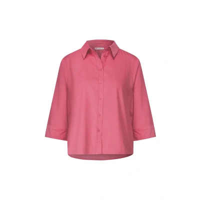 Abbildung von Street One Hemdbluse, Damen, Größe: 40, Rosa