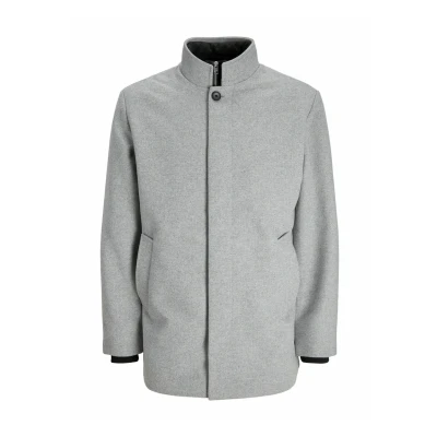 Abbildung von Jack &amp; Jones Jjeharrison Jacket Übergangsjacke, Herren, Größe: Small, Light grey melange