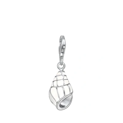 Abbildung von Elli Muschel Strand Anhänger, Damen, Größe: One Size, Silber
