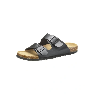 Abbildung von Cruz Zehentrenner Shawnee Pantolette flach, Herren, Größe: 42, black Schuhe