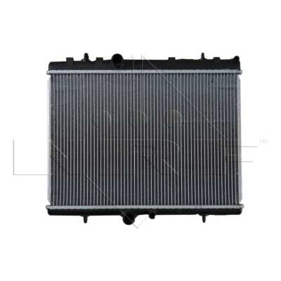 Abbildung von NRF EASY FIT 58312 Kühler, Motorkühlung Aluminium 563 378 18 mit Anbauteilen Kühlrippen gelötet PEUGEOT: 307 SW