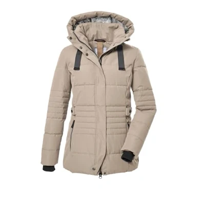 Abbildung von G.I.G.A. DX Damen Steppjacke mit abzippbarer Kapuze/Funktionsjacke in Daunenoptik GW 25 WMN QLTD JCKT, hellbeige, 42, 39930 000
